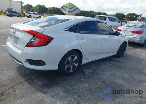 2020 Honda Civic Lx из США, поврежденный, VIN 2HGFC2F64LH509065